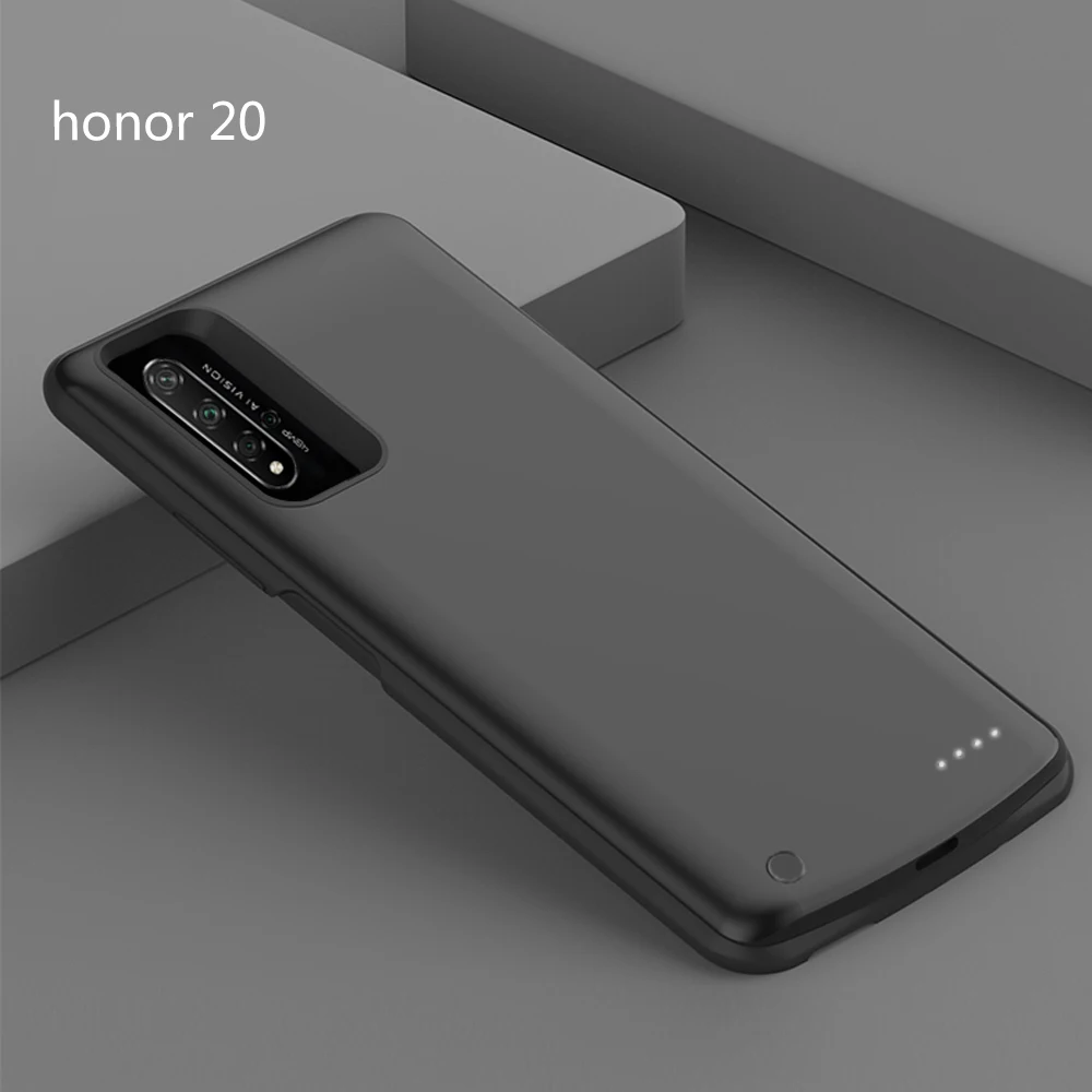 Чехол для huawei Honor 20 с зарядным устройством, 6500 мА/ч, перезаряжаемый резервный внешний аккумулятор, чехол для huawei Honor 20 Pro, тонкий чехол для аккумулятора