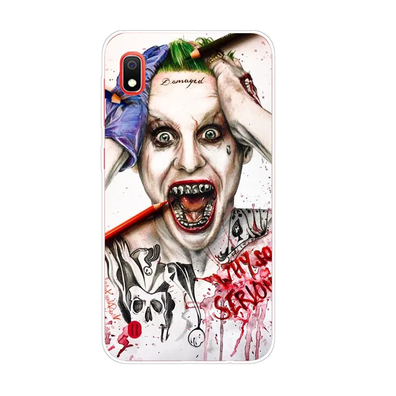 For Samsung galaxy A10 Case Silicon Painted animals Painting Soft TPU Back Cover for galaxyA10 protect Phone cases shell |