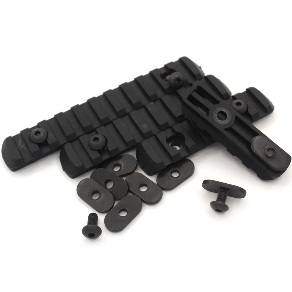 Направляющая для охотничьего Пикатинни 4 шт. 20 мм лазерный прицел с красной