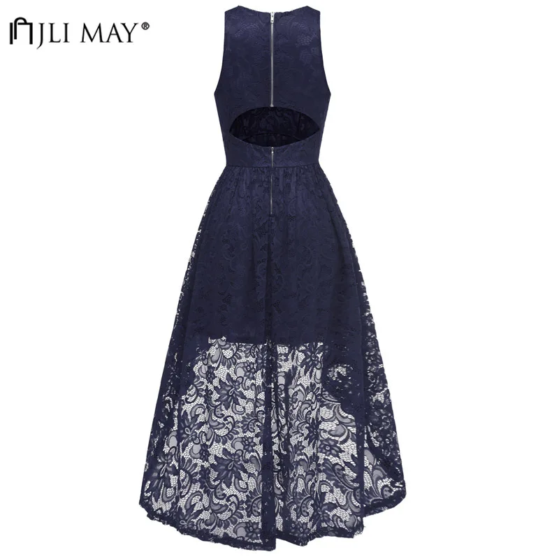 JLI MAY цветочное кружевное платье с открытой спиной для свадебной вечеринки