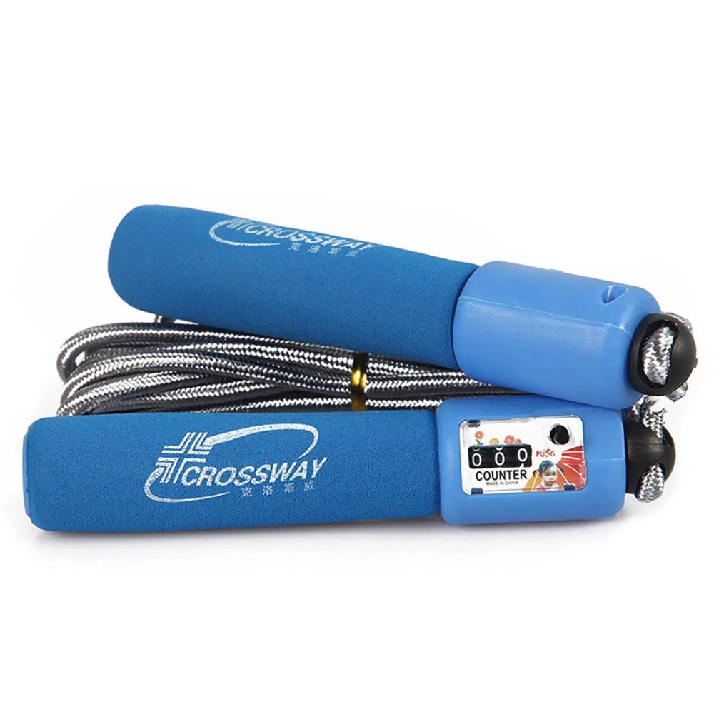 Счетная веревка Кроссфит скакалки со счетчиком Высокое качество тренажерный зал