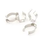 4 шт. светодиодные трубки лампы T8 настенный зажим для Светодиодный дневной светильник база п зажимы Разъем Кронштейн гнезда установки держателя