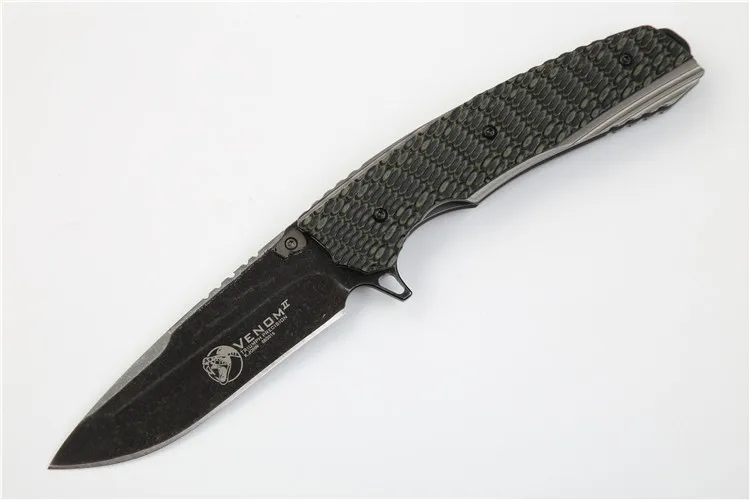 Складной нож 59HRC S35VN тактический Клинок с рукояткой G10 быстрое открытие для