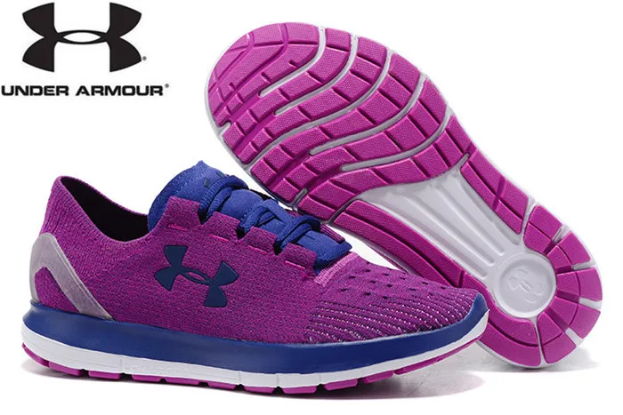 Новое поступление Under Armour Flyknit UA slingride Tri легкие кроссовки Для женщин дышащая уличная спортивная обувь