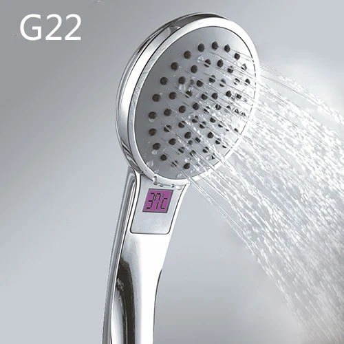 G22 Gappo ванная комната ручной Душ Ванна Душ массаж дождевая Спа Вода ручная душевая головка хромированная вода экономия сауна смеситель кран G01 - Цвет: G22