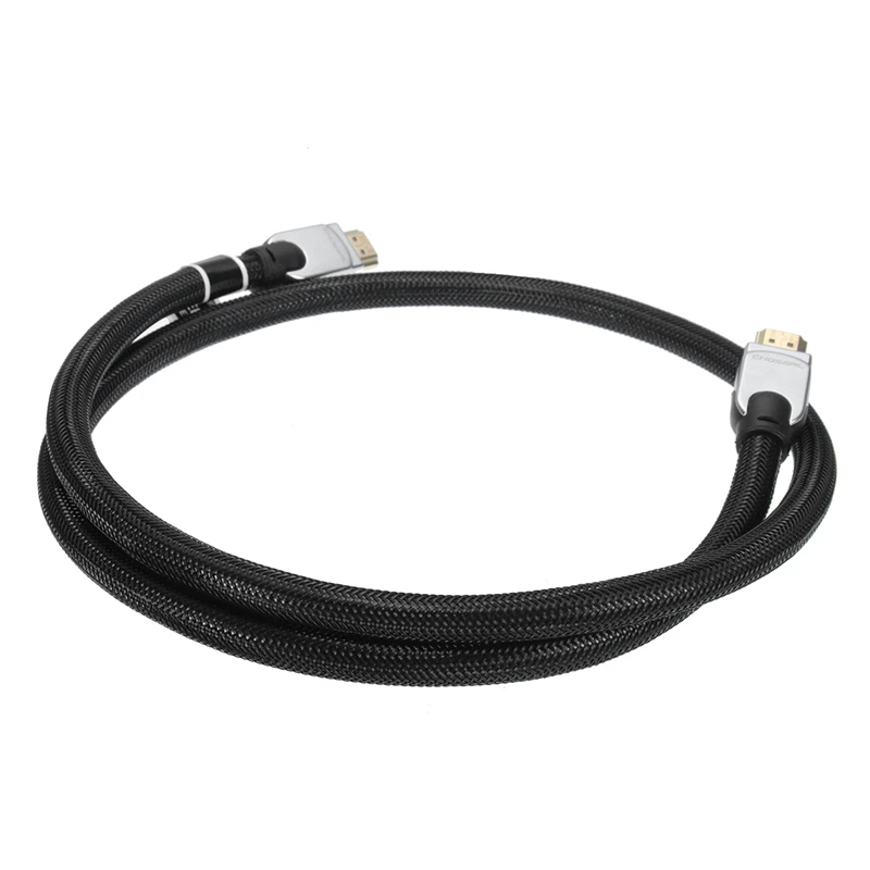 Choseal Q603 HDMI кабель 2,0 V 3D 4K* 2K диаметр 11,11 мм HD кабель нейлоновый плетеный провод для PS3/tv/компьютера/проектора/мультимедиа