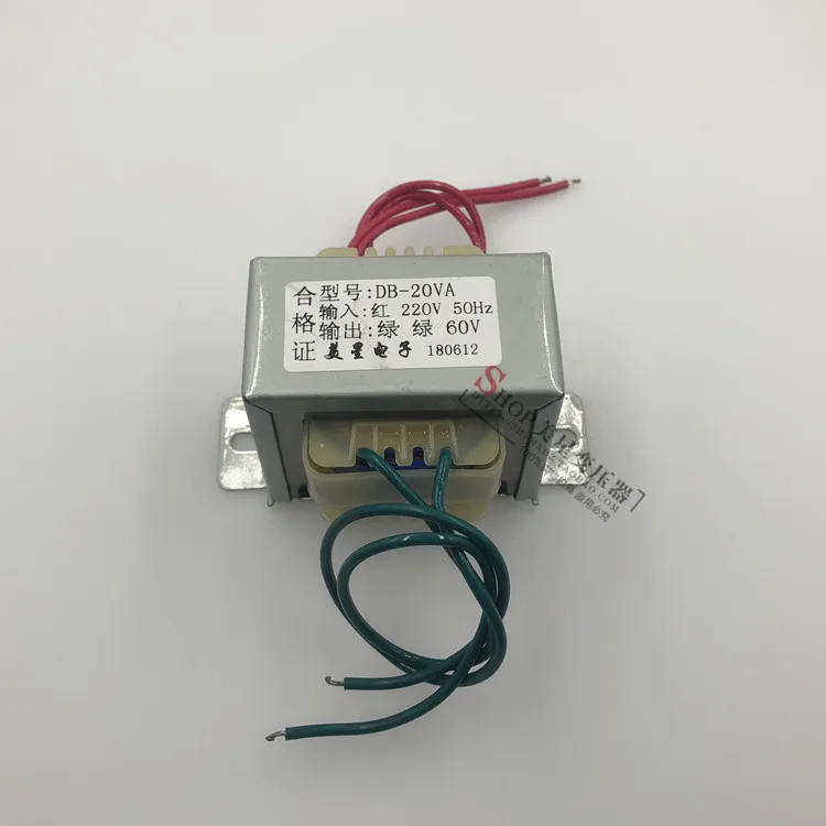 Трансформаторах переменного тока 20W 220V постоянного тока до 60V 0.3A AC AC60V изоляцией мощность частота по электронной почте