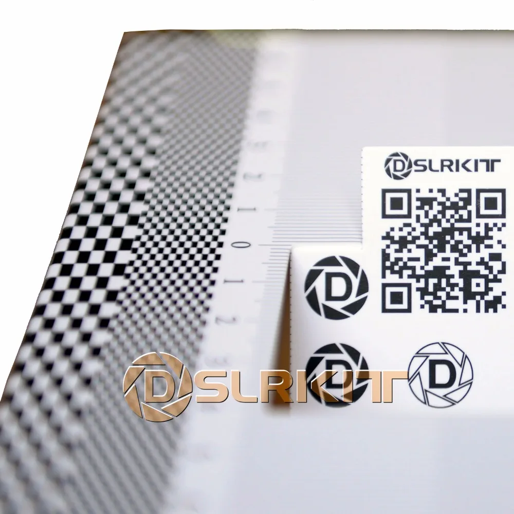 DSLRKIT 2 шт. линейка фокуса калибровки выравнивания AF микро Регулировочная складная