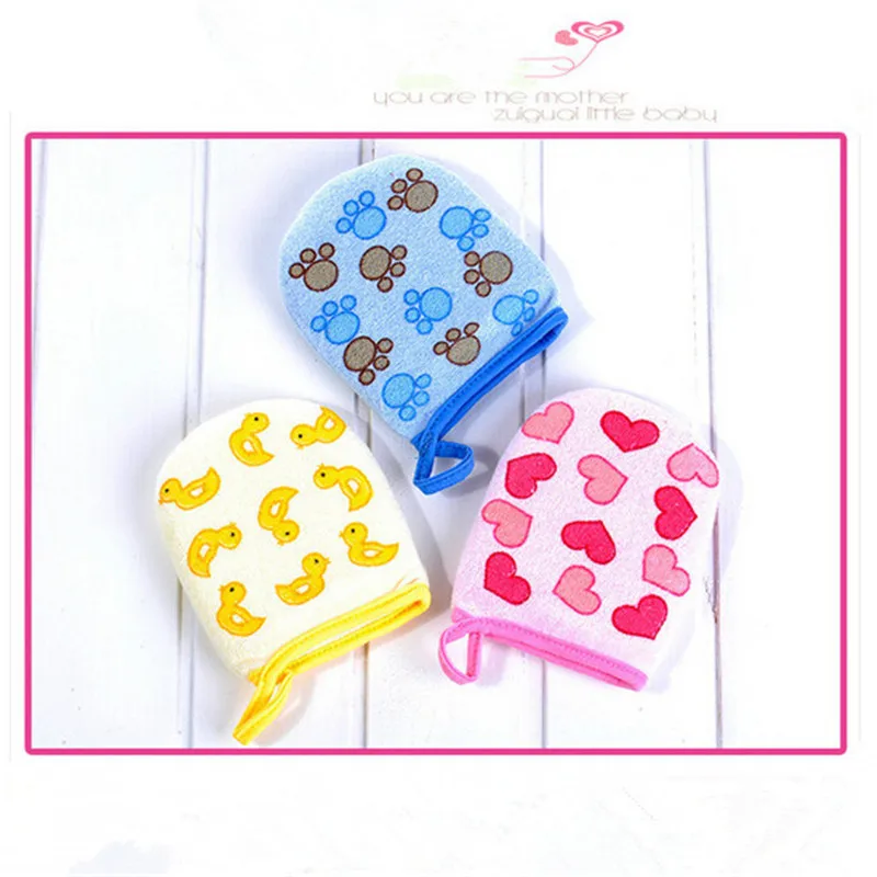 Новинка Мягкая Детская щетка для ванны перчатка купания новорожденных детей |