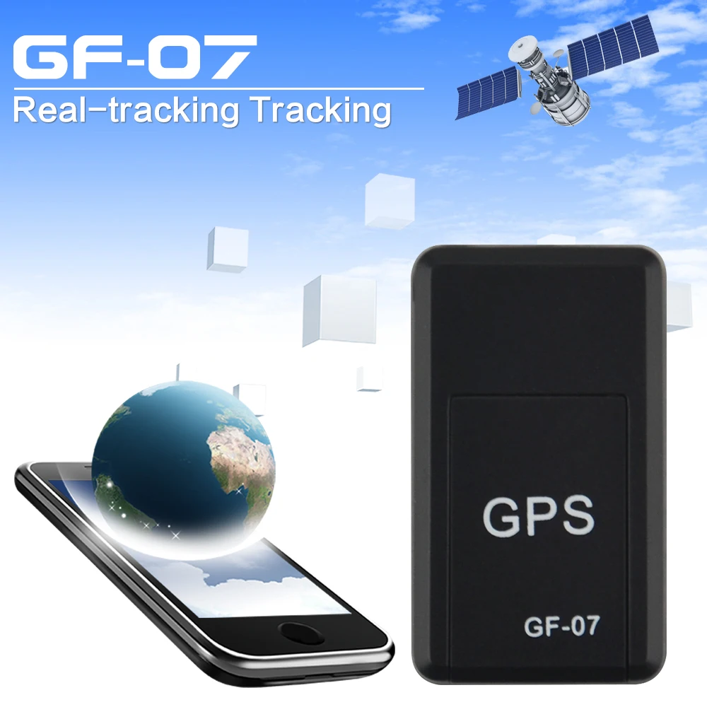 GF07 GSM GPRS GPS локатор мини персональный мощный магнитный трекер устройство слежения