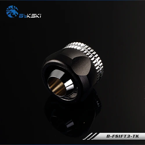 Bykski G1/4 'Ɖ/8'' толстый ручной поворотный фитинг для мягкой трубки 10*16 мм|bykski