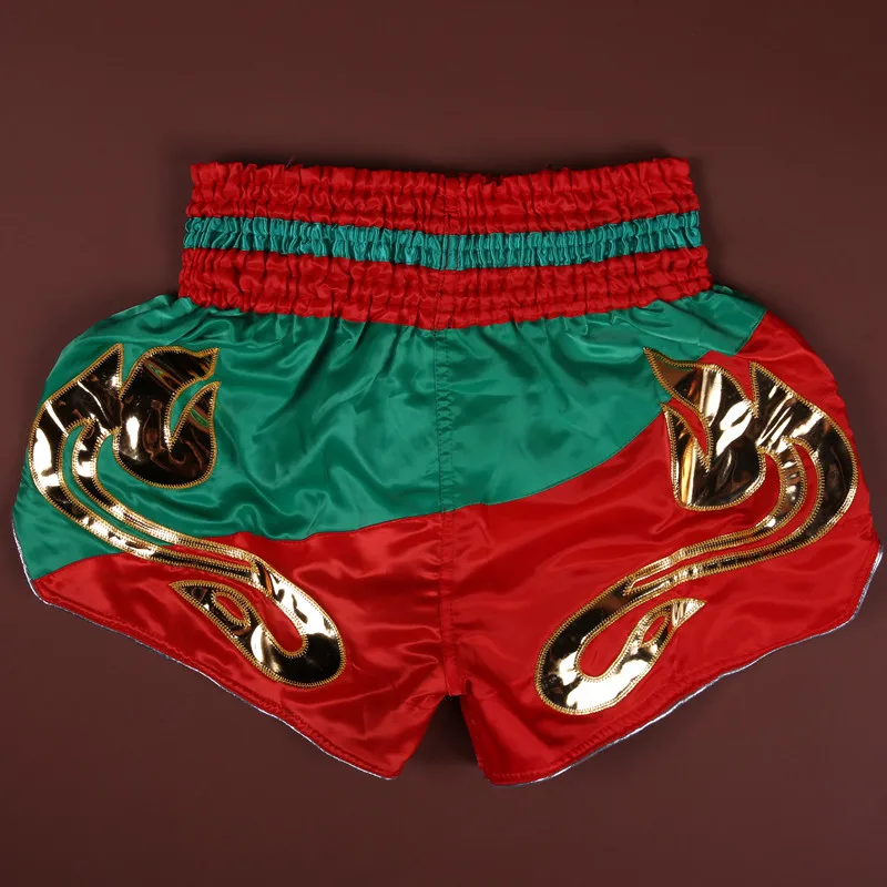 Спортивные свободные красивые боксерские шорты для мужчин Kick Mma Muay Thai борьбы с