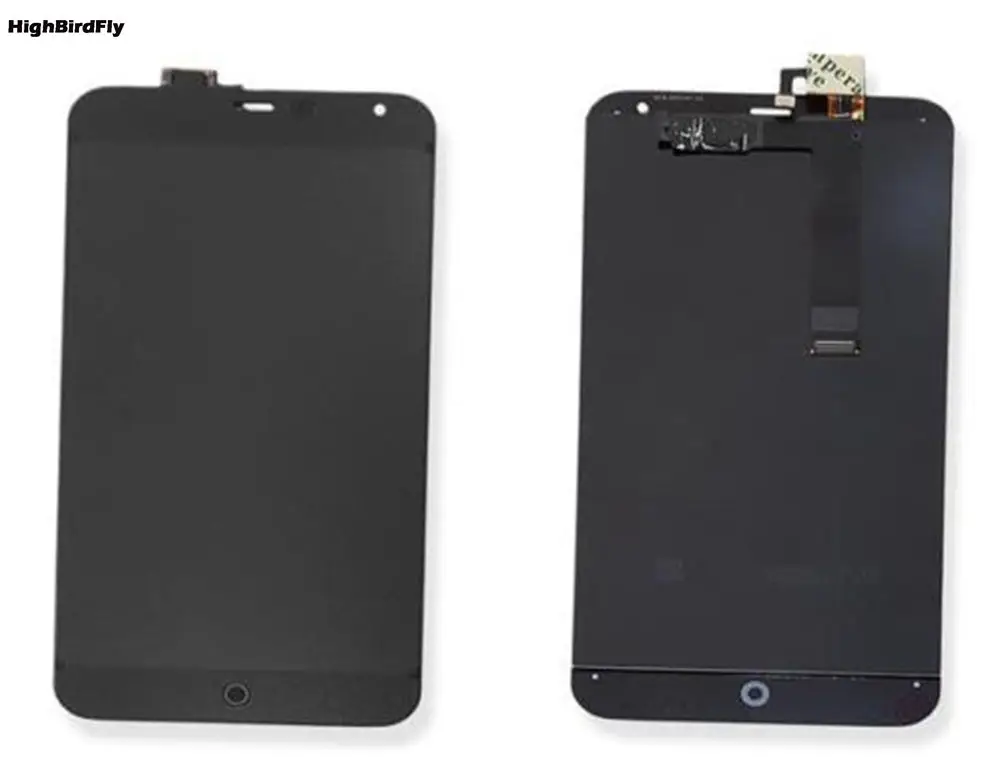 5 36 &quotдля Meizu Mx4 ЖК дисплей сенсорный экран дигитайзер стеклянная рамка полный