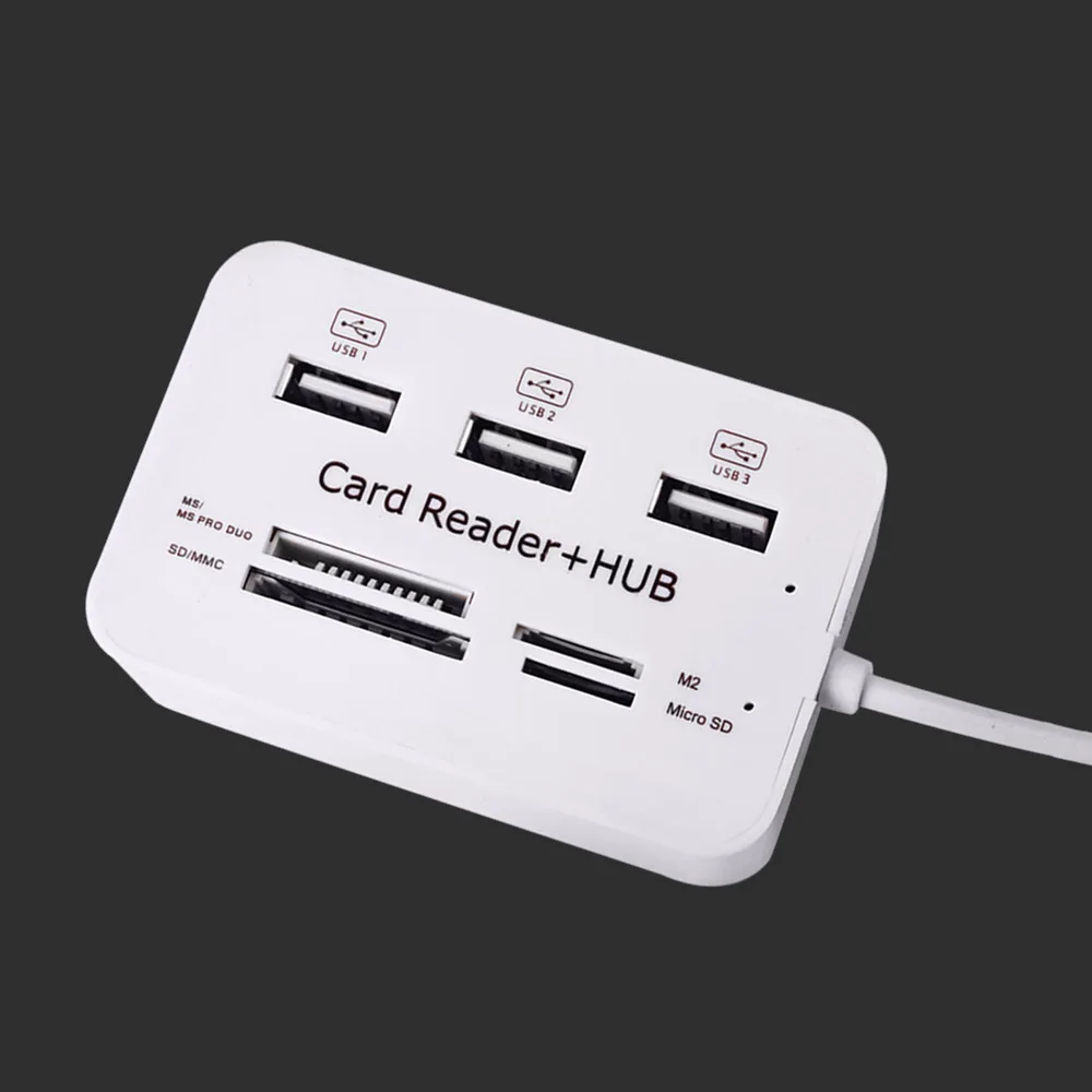 USB-разветвитель usb-хаб 2 0 разветвитель Micro USB типа C кардридер все в одном адаптер