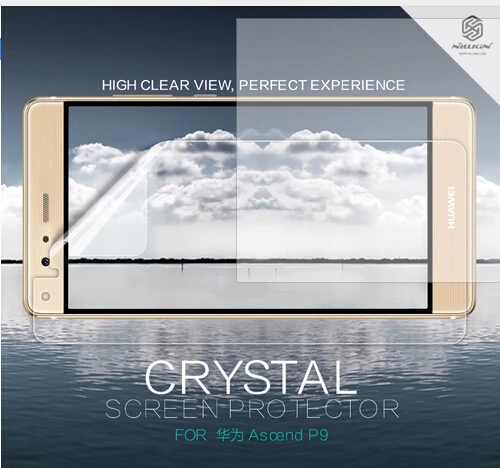 2 шт./лот Защита экрана для Huawei Ascend P9 NILLKIN кристальная супер прозрачная защитная