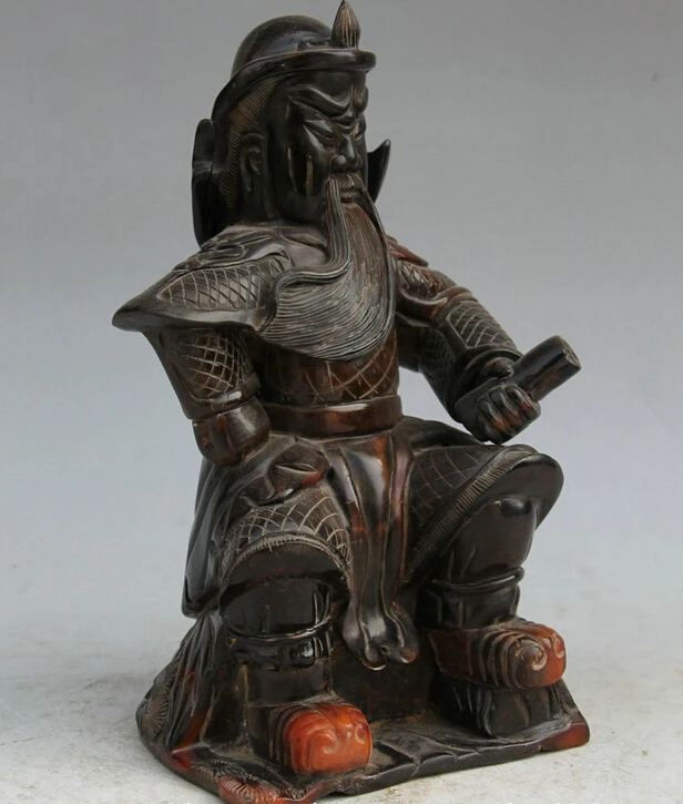 USPS в США S2302 10 &quotКитайский бычий Рог народное сиденье Guan Gong Yu Warrior God knight статуя