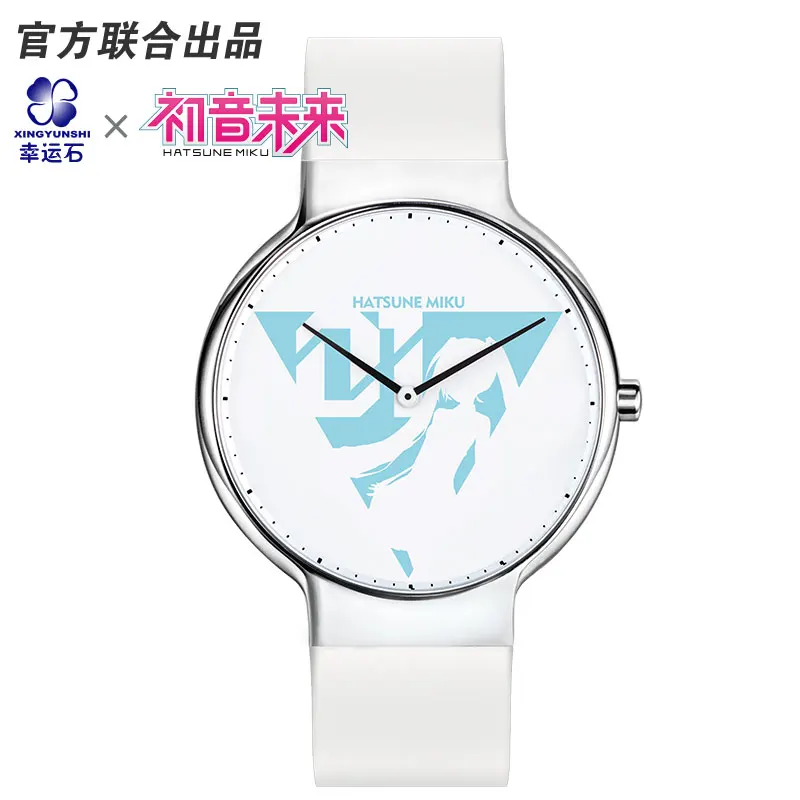 Hatsune Watch S Size Хацунэ Мику часы с рисунком аниме водонепроницаемый фигурка манга роль кагамин Рин и Лен косплей Vocaloid - Цвет: Hatsune Watch S Size