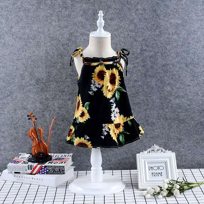 Детские платья для девочек Летняя мода дети Костюмы s девочки платье принцессы 2 3