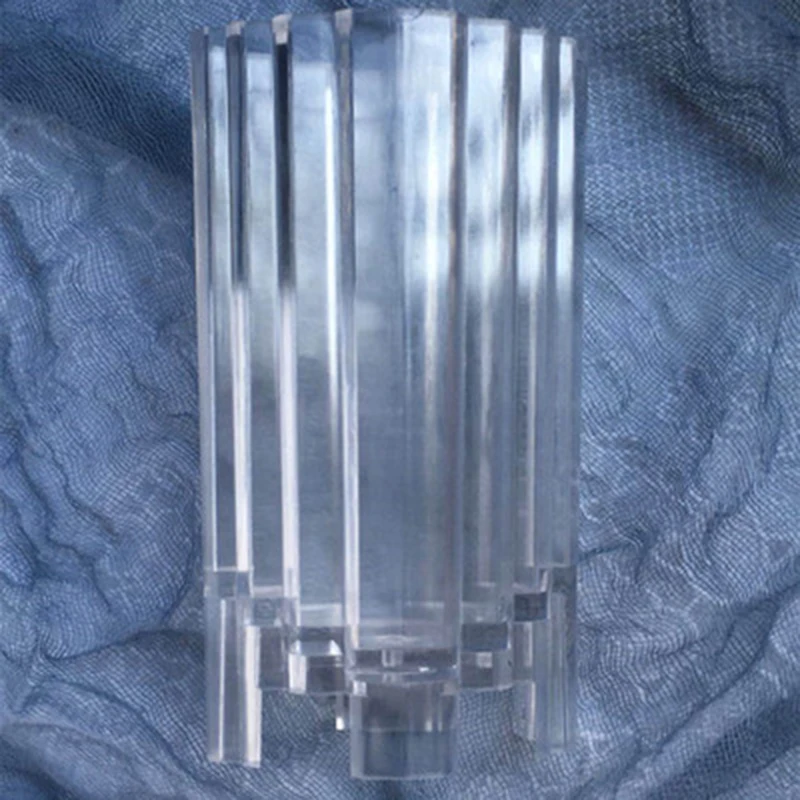 Прозрачная форма для свечей Пластиковая изготовления DIY аксессуары прессформы