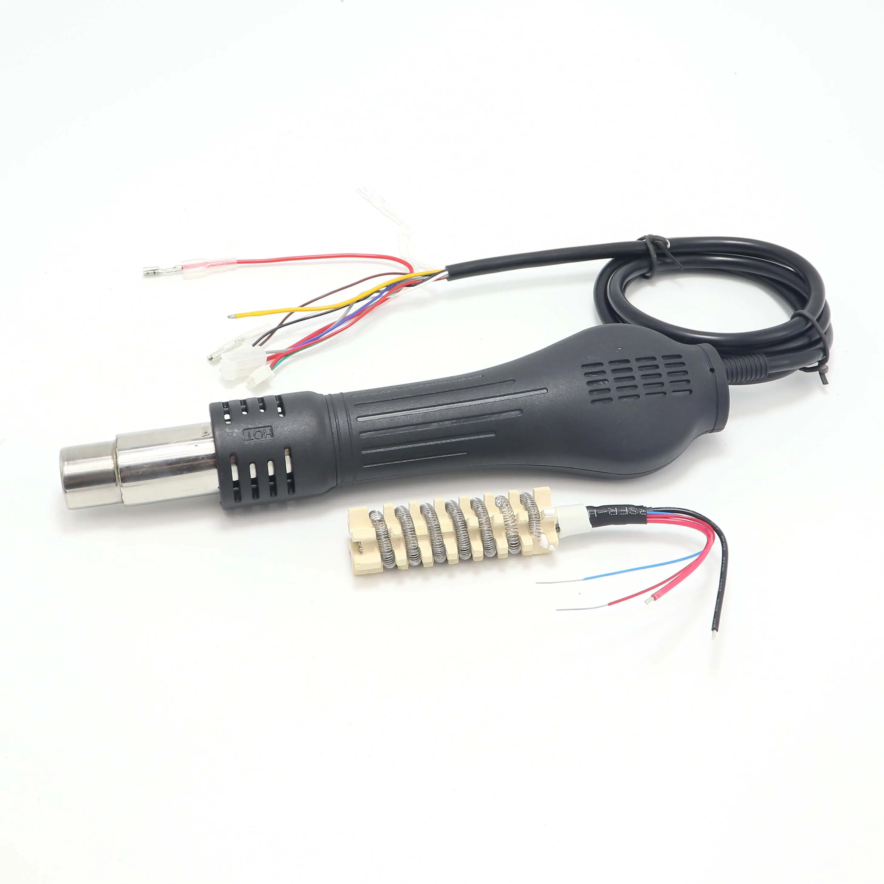 A SAIKE Горячая Пневмопушка ручка аксессуар насадка комплект 700W 110/220V для Sike паяльная станция 898D 852D+ 858D 909D 952D+ 8586D 852D - Цвет: A