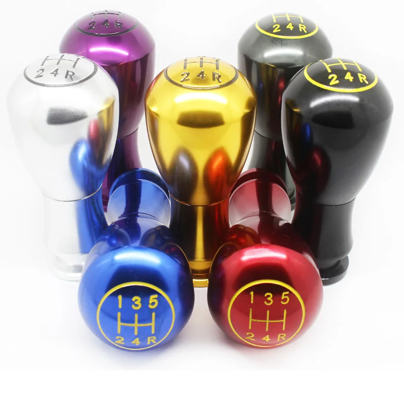 Универсальный алюминиевый 5-скоростной ручной рычаг переключения передач для