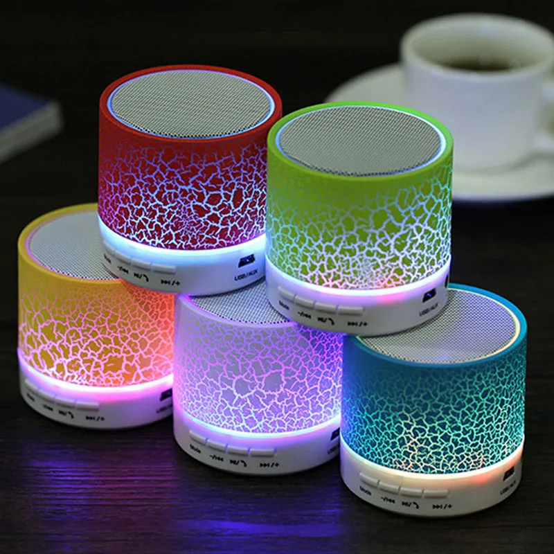 Портативные Bluetooth-колонки VAORLO A9 Беспроводная мини-колонка с ночным освещением