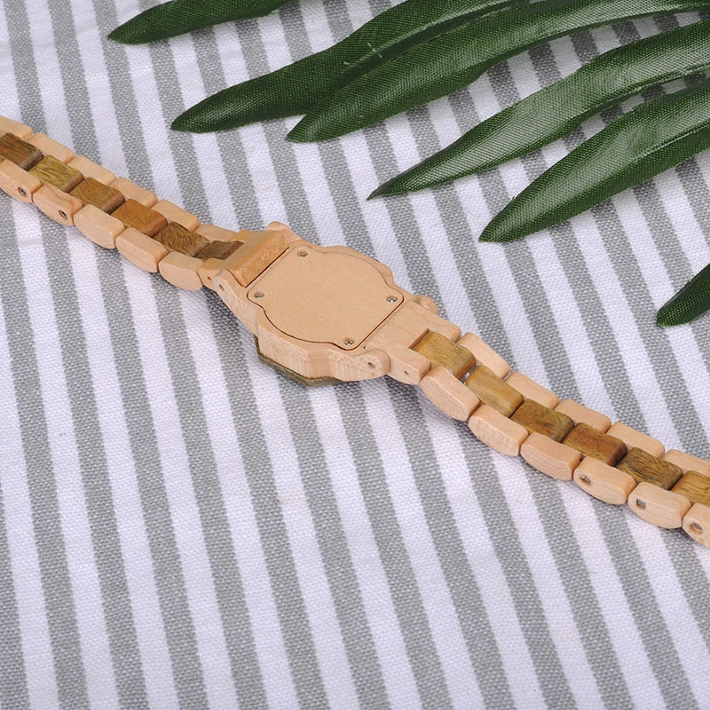 Relogio feminino BOBO BIRD деревянные женские часы 27 мм маленькие роскошные кварцевые