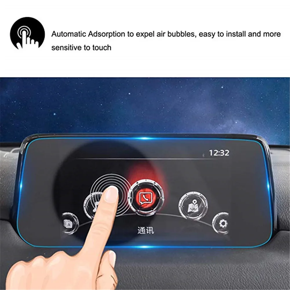 1 шт. Стальная Защитная пленка для экрана Mazda CX8 2019 автомобильный GPS навигатор