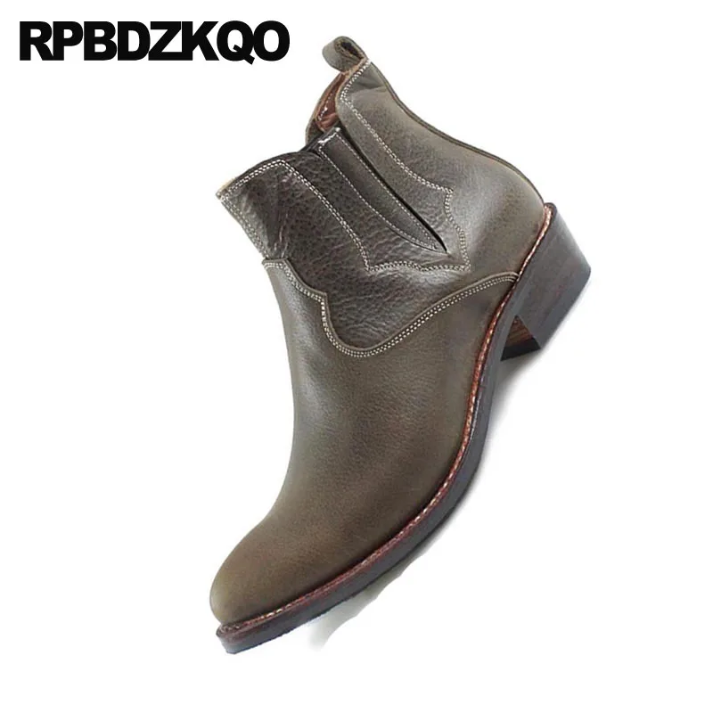 формальный 2018 высокий верх ботильоны челси батильоны обувь Плюс размер