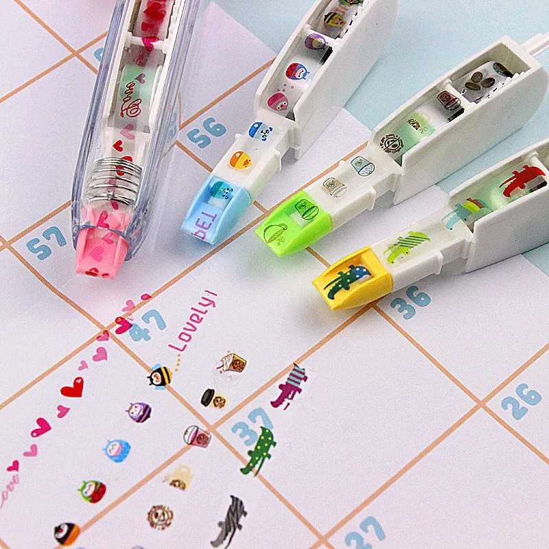 4 шт. декоративные ленты для коррекции стоимости A6578|decorative tape|love tapestationery tape |