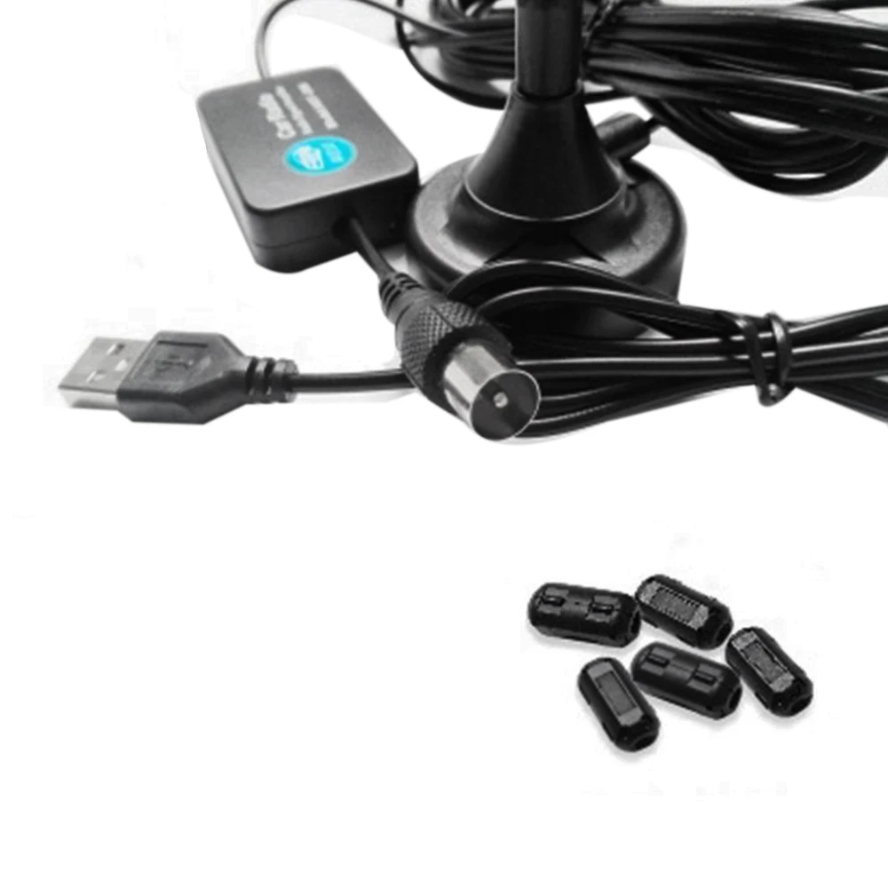 Black Cheyoule Ant-308Plus 25 дБ с высоким коэффициентом усиления Fm радио антенна Высокая чувствительность Usb Fm антенна для низкого пола Бытовая радио антенна - Цвет: Black