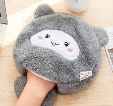 Зимний USB коврик для мыши с подогревом подогреватель рук Миньоны милый плюшевый