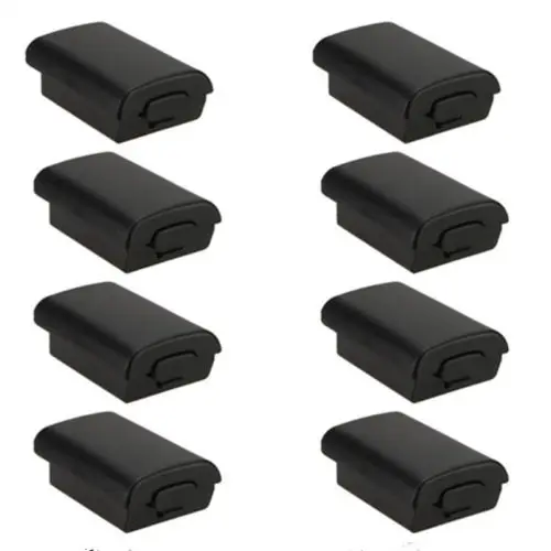 1 шт. черный Батарея пакет задняя крышка корпуса чехол набор держателей для Xbox360