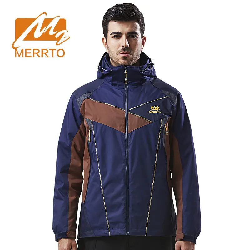Merrto для мужчин зимняя уличная водонепроницаемая ветрозащитная теплая куртка