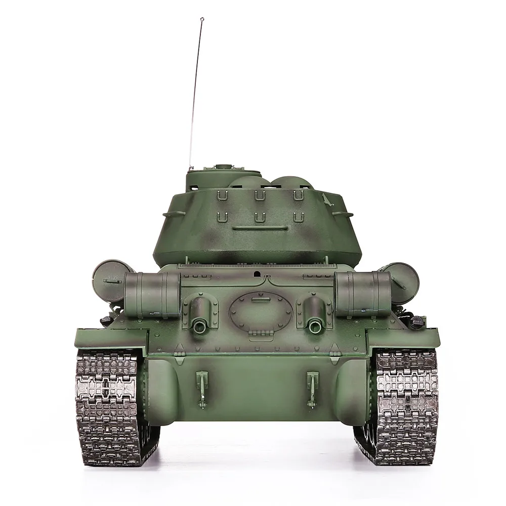 Heng Long 3909-1 1/16 2,4G 4CH T-34 Rc автомобиль армейский зеленый боевой танк металлический W/звук дыма игрушка RC танки детские игрушки