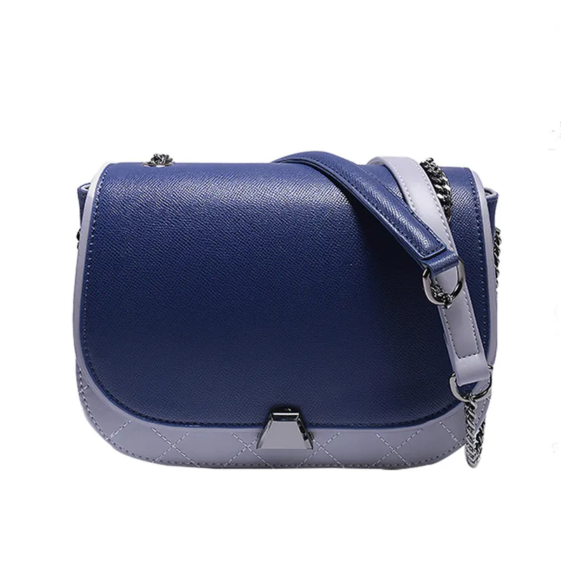 Vento Marea женские сумки почтальонов с цепями сумка Bolsa Feminina PU кожаная черная через