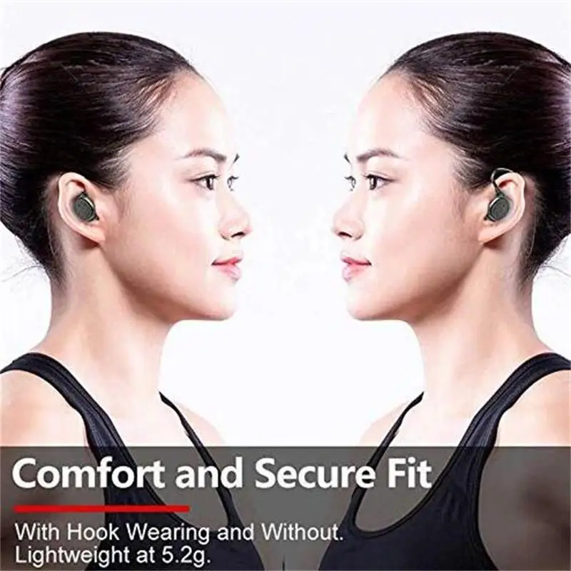 TWS 8 Bluetooth 5 0 настоящие Беспроводные Мини невидимые спортивные наушники для бега