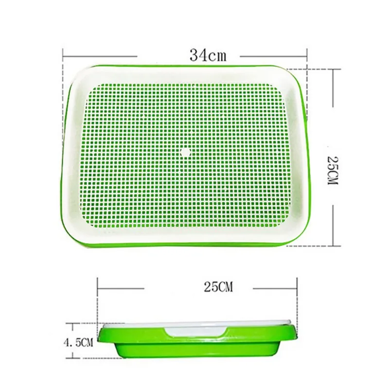 Новые Семена гидропоники поддон для проращивания рассады росток тарелка