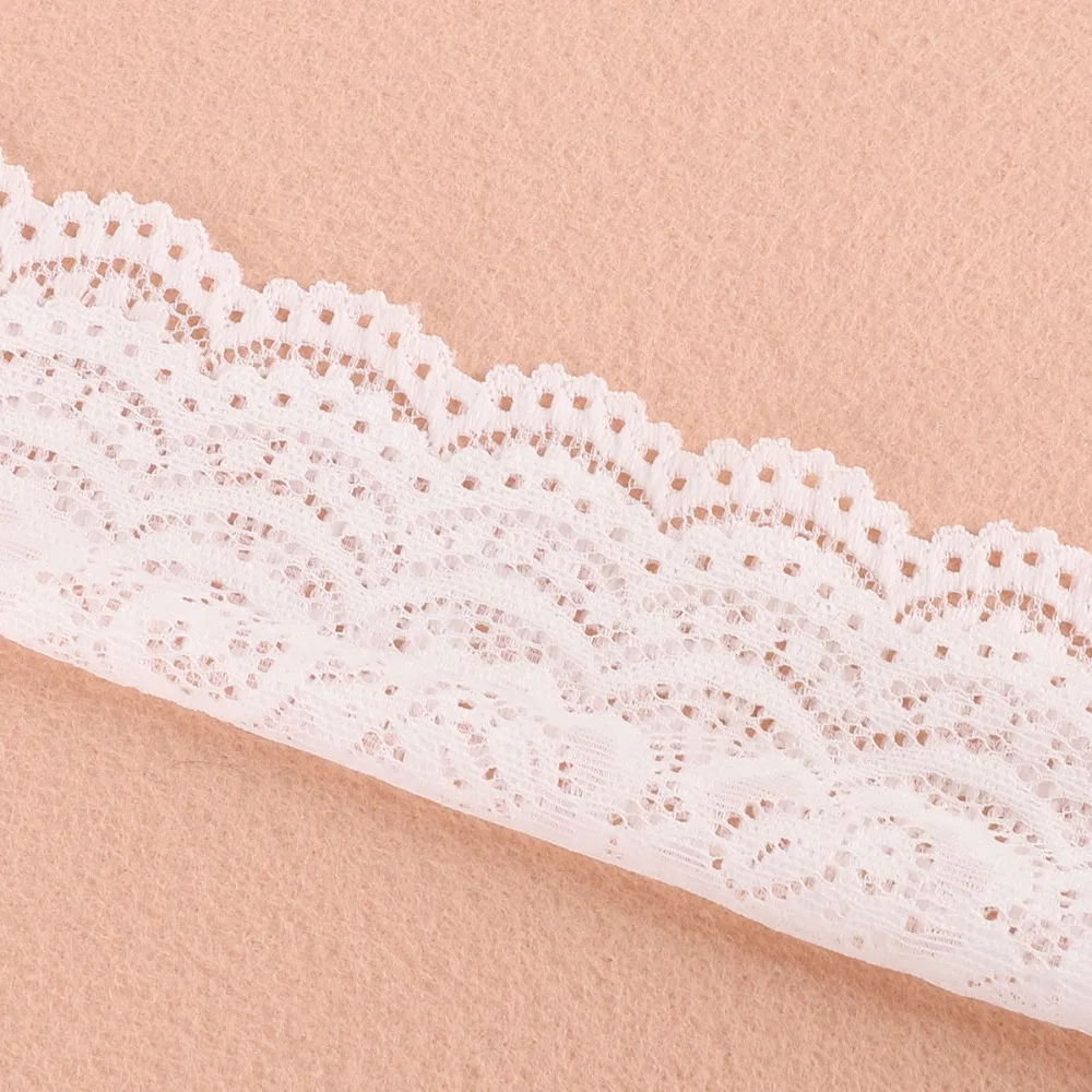 2 ярдов/партия 10 см кружевная ткань обшивки ленты для самостоятельного пошива