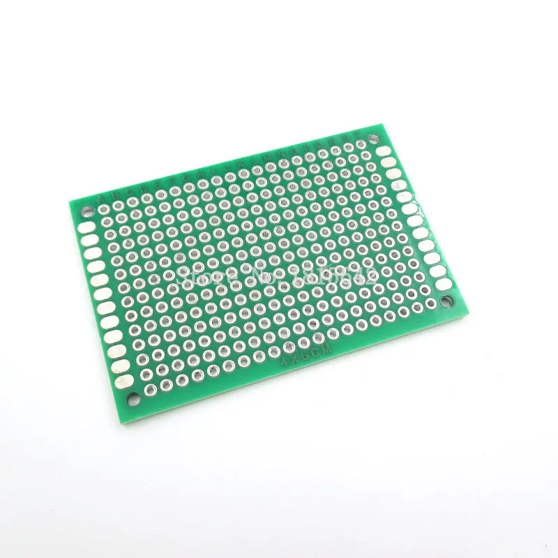 5 шт./лот 4*6 см двухсторонний медный Прототип PCB универсальная печатная плата 4x6 см макетная плата