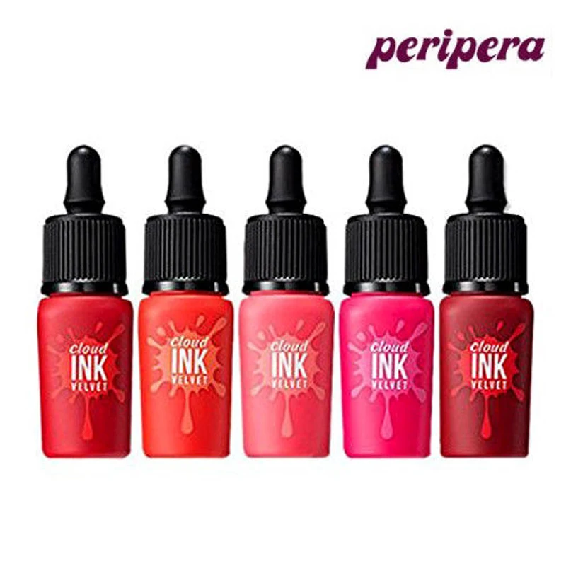 Тушь PERIPERA Peri's с чернилами облако бархат градиент Матовый тинт для губ 8 г