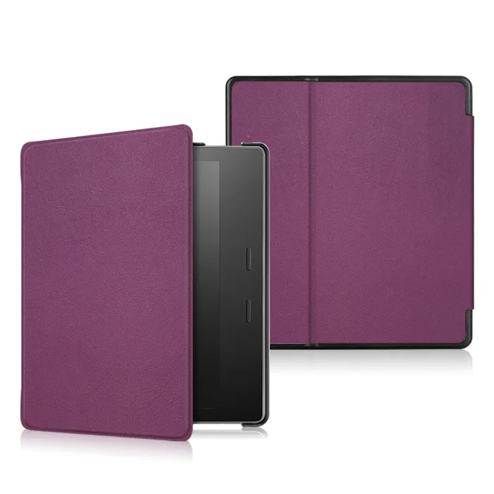 50 шт. все новые Кастер PU кожаный чехол Smart Cover для Amazon Kindle Нью Oasis + Экран протектор