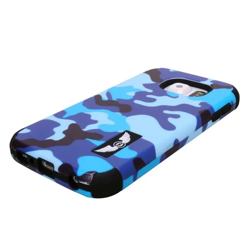 Прохладный армия камуфляж броня твердый переплет чехол красочные силиконовые