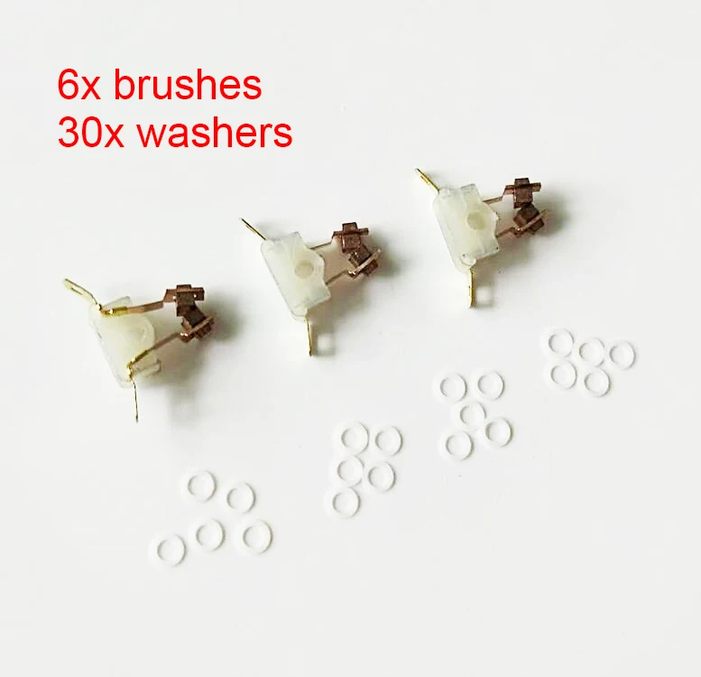 Карбоновая щетка с ручной обмоткой 1 сумка аксессуар для двигателя пластиковой