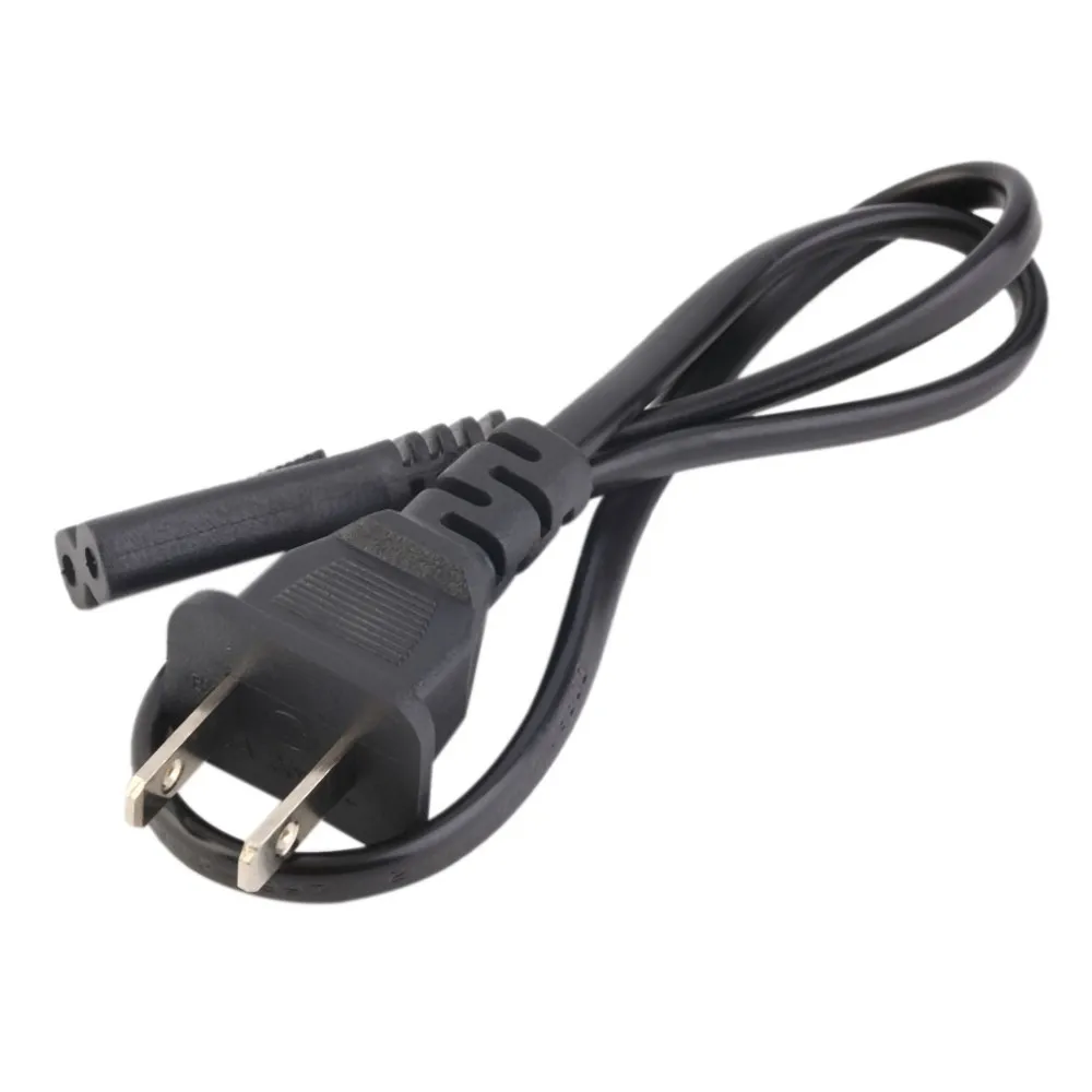 1 Pcs high quality 1.5m Power Cords New AC Supply Adapter Cord Cable Connectors 2 pin 2-prong US Plug dropshipping | Компьютеры и офис