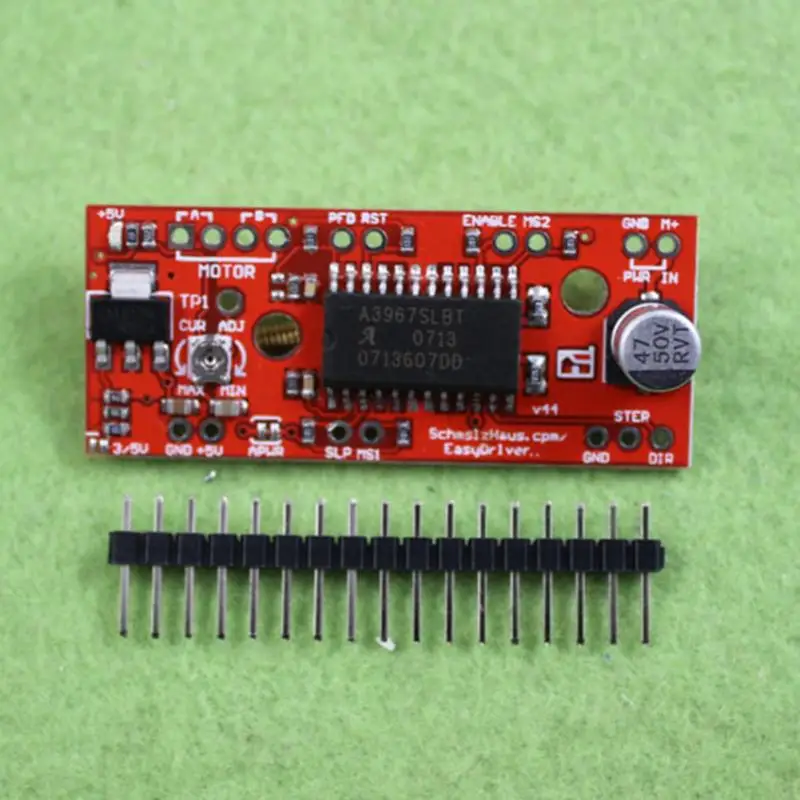 Плата модуля драйвера A3967 EasyDriver Shield тактовый шаговый двигатель для Ar-duino |