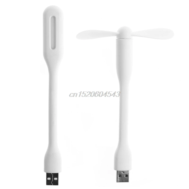 Силиконовый мини гибкий USB вентилятор и светодиодный светильник лампа гаджеты