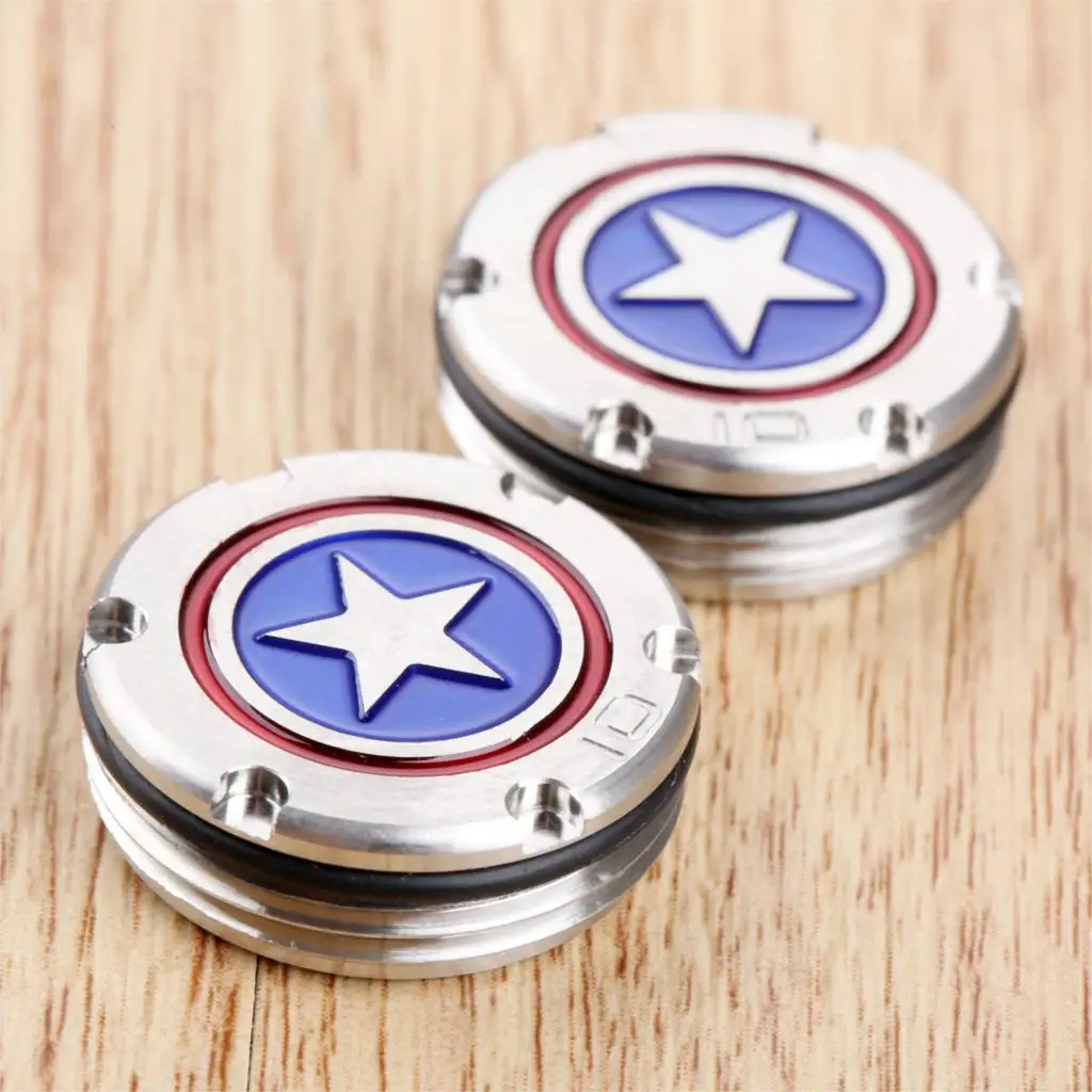 1 пара(2 шт.) клюшка для клюшек для гольфа captain america Star Shield вес s для Titleist Scotty Cameron Kombi Putter 10 г/15 г/20 г