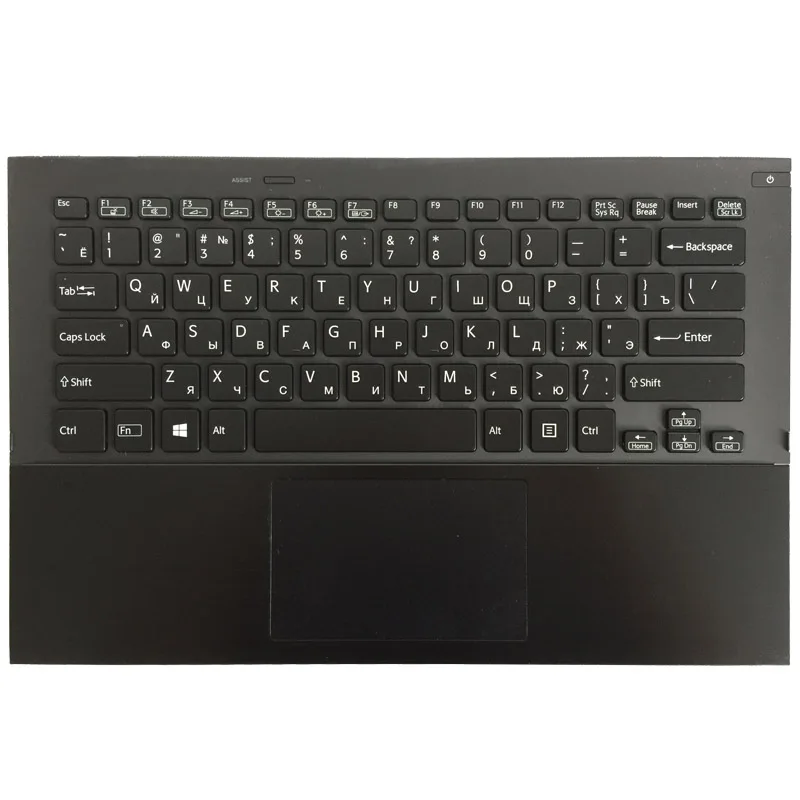 Русский Клавиатура для ноутбука sony Vaio SVP132A SVP1321 UDQFVSR01DF0 SVP1321ZRZBI SVP132A1CL RU сенсорная
