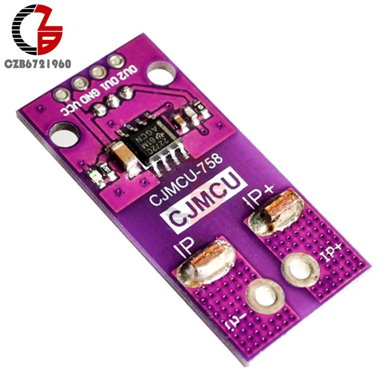 Датчик тока Холла CJMCU-758 ACS758LCB-050B-PFF-T Линейный | Инструменты